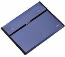 Blank Mapa plastic A4 pentru conferinte prevazuta cu buzunar lateral si blocnotes, inchidere elastic