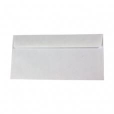Blank Plic DL (110x220 mm) alb, gumat, 80 gr/mp, 100buc/set
