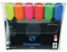 Schneider Textmarker 6 culor SCHNEIDER Job