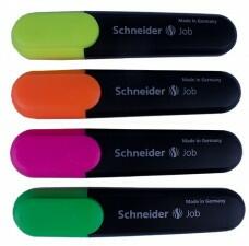 Schneider Textmarker 4 culori/set SCHNEIDER Job