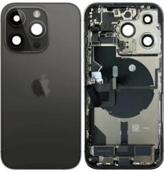 Apple iPhone 14 Pro - Carcasă Spate cu Piese Mici (Space Black), Space Black