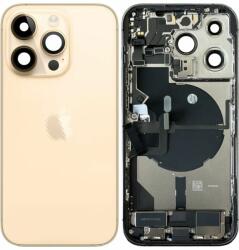 Apple iPhone 14 Pro - Carcasă Spate cu Piese Mici (Gold), Gold