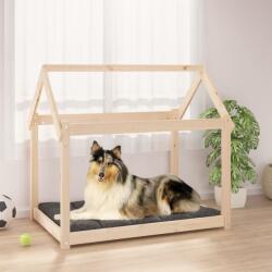 vidaXL Pat pentru câini, 101x70x90 cm, lemn masiv de pin (822212) - comfy