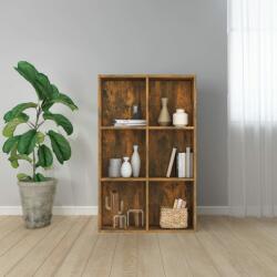 vidaXL Bibliotecă/dulap, stejar fumuriu, 66x30x98 cm, lemn prelucrat (815294) - comfy