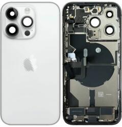 Apple iPhone 14 Pro - Carcasă Spate cu Piese Mici (Silver), Silver