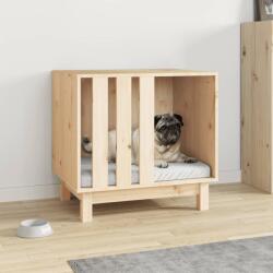 vidaXL Casă pentru câini, 60x45x57 cm, lemn masiv de pin (822476) - comfy