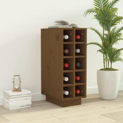 vidaXL Dulap de vinuri, maro miere, 23x34x61 cm, lemn masiv de pin (820974) - comfy