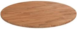 vidaXL Blat de masă rotund maro deschis Ø70x1, 5 cm lemn stejar tratat (342962)