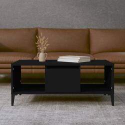 vidaXL Măsuță de cafea, negru, 90x50x36, 5 cm, lemn prelucrat (821069) - comfy Masa de cafea