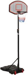 vidaXL Suport cu coș de baschet, negru, 216-250 cm, polietilenă (93656) - comfy