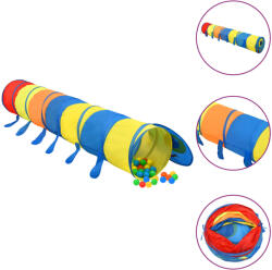 vidaXL Tunel de joacă pt copii, 250 bile, multicolor, 245 cm poliester (3107760) - comfy
