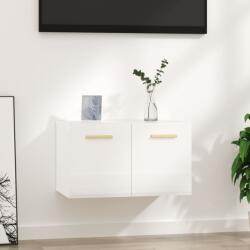 vidaXL Dulap de perete, alb extralucios, 60x36, 5x35 cm, lemn compozit (812921)
