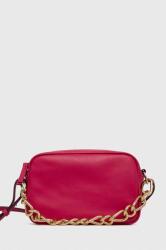 Red Valentino bőr táska rózsaszín - rózsaszín Univerzális méret
