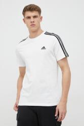Adidas pamut póló fehér, sima, IC9336 - fehér XL