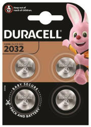 Duracell Gombelem, CR2032, 4 db, DURACELL (DUEL20324) - onlinepapirbolt