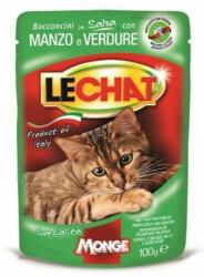 LECHAT Chunkies with beef & vegetables 100 g