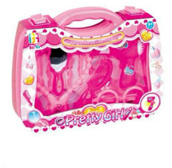 Magic Toys Pretty Girl pink szépségszett hordozható bőröndben (MKL445433)