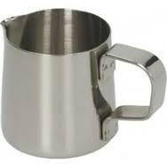  Rozsdamentes acél tejhabosító kancsó belső mérőskálával (100 ml)