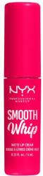 NYX Cosmetics Smooth Whip Matte Lip Cream ruj de buze 4 ml pentru femei 10 Pillow Fight