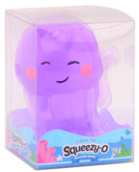 Átlátszó stresszoldó polip, 4 szín (24482)