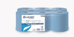 LUCART Kéztörlő, tekercses, 2 rétegű, LUCART "L-One mini Strong Blue 350", kék (6tek/csom) (UBC74)
