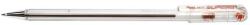 Pentel Golyóstoll, 0, 35 mm, kupakos, PENTEL "Superb BK77", piros (PENBK77P) - webpapir