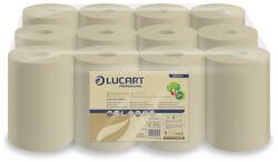 LUCART Kéztörlő, tekercses, 2 rétegű, LUCART "EcoNatural 14 CF", havanna barna (12tek/csom) (UBC71)