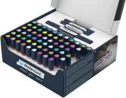 Schneider Kétvégű marker készlet, 72 darabos, SCHNEIDER "Paint-It 040 Twin marker Set complete", 30 különböző szín (TSC040V72C) - webpapir