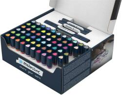 Schneider Kétvégű marker készlet, 72 darabos, SCHNEIDER "Paint-It 040 Twin marker Set complete", 30 különböző szín (TSC040V72C)