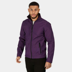 Regatta Férfi Softshell Regatta RETRA688 Men'S Octagon Ii printable 3 Layer Membrane Softshell -S, Majestic Purple/Black