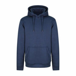 Just Hoods Uniszex kapucnis pulóver Just Hoods AWJH006 Sports polyester Hoodie -L, Blue Melange