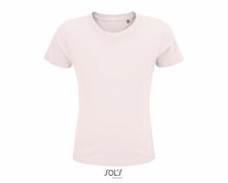 SOL'S Gyerek póló SOL'S SO03580 Sol'S Crusader Kids - Round-neck Fitted Jersey T-Shirt -4A, Pale Pink