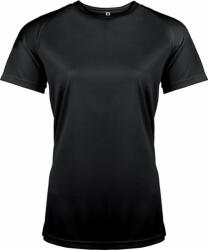 Proact Női póló Proact PA439 Ladies' Short-Sleeved Sports T-Shirt -S, Black