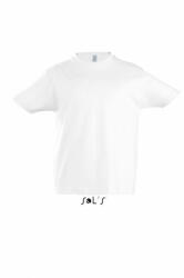SOL'S Gyerek póló SOL'S SO11770 Sol'S Imperial Kids - Round neck T-Shirt -12A, White