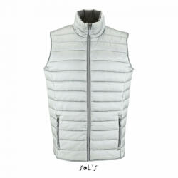 SOL'S Férfi mellény SOL'S SO01436 Sol'S Wave Men - Lightweight Bodywarmer -2XL, Metal Grey