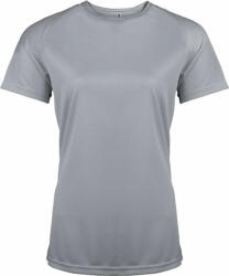 Proact Női póló Proact PA439 Ladies' Short-Sleeved Sports T-Shirt -XS, Dark Grey