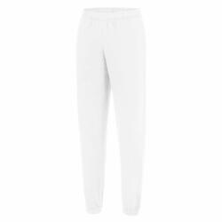 Just Hoods Uniszex nadrág Just Hoods AWJH072 College Cuffed Jogpants -S, Arctic White
