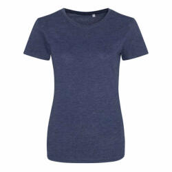 Just Ts Női póló Just Ts JT001F Tri-Blend póló -L, Heather Navy