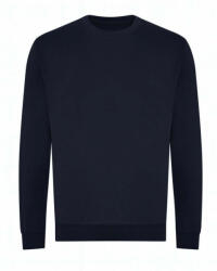 Just Hoods Uniszex kapucnis pulóver Just Hoods AWJH230 Organic Sweat -L, New French Navy