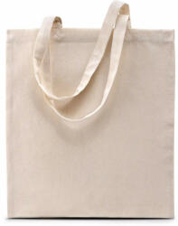 Kimood Uniszex táska Kimood KI0288 Organic Cotton Shopping Bag -Egy méret, Natural