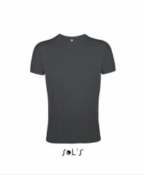 SOL'S Férfi póló SOL'S SO00553 Sol'S Regent Fit - Környakú Testhezálló póló -2XL, Dark Grey