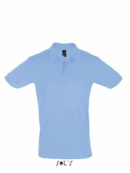 SOL'S Férfi galléros póló SOL'S SO11346 Sol'S perfect Men - polo Shirt -2XL, Sky Blue