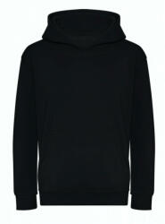 Just Hoods Gyerek kapucnis pulóver Just Hoods AWJH201J Kids Organic Hoodie -XL, Deep Black