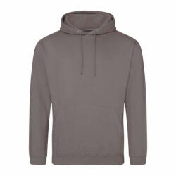 Just Hoods Uniszex kapucnis pulóver Just Hoods AWJH001 College Hoodie -2XL, Mocha Brown