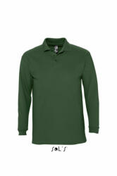 SOL'S Férfi galléros póló SOL'S SO11353 Sol'S Winter Ii - Men'S polo Shirt -M, Golf Green