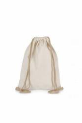 Kimood Uniszex hátizsák Kimood KI5102 Small Recycled Backpack With Drawstring -Egy méret, Ecume