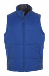 SOL'S Uniszex mellény SOL'S SO44002 Sol'S Warm - Quilted Bodywarmer -L, Royal Blue