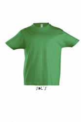 SOL'S Gyerek póló SOL'S SO11770 Sol'S Imperial Kids - Round neck T-Shirt -4A, Kelly Green