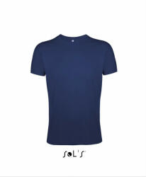 SOL'S Férfi póló SOL'S SO00553 Sol'S Regent Fit - Környakú Testhezálló póló -2XL, French Navy