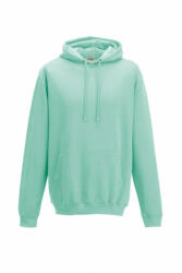 Just Hoods Uniszex kapucnis pulóver Just Hoods AWJH001 College Hoodie -XL, Apple Green